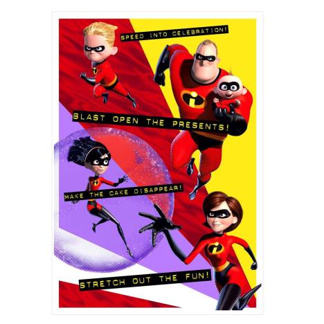 Incredibles Celebration Birthday Card £2.40